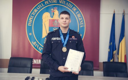 POMPIER DIN TIMIȘ PREMIAT LA CAMPIONATUL EUROPEAN DE PANGRATION