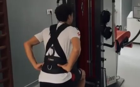 Reeducare funcțională pentru fotbalist la Spitalul Clinic Județean de Urgență „Pius Brînzeu” Timișoara