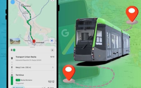 Orarul transportului public din Reșița, disponibil acum pe Google Maps