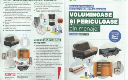 CAMPANIE DE COLECTARE LA BILED