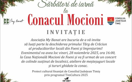 Sărbători de iarnă la Conacul Mocioni