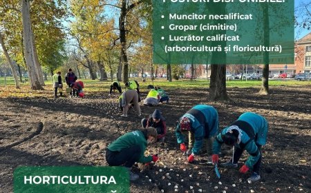 Horticultura face angajări