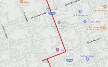 RESTRCIȚII DE TRAFIC LA GIROC