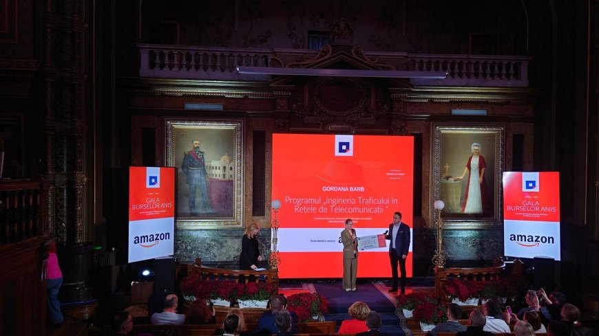 Tinere cadre didactice ale Universității Politehnica Timișoara, premiate la Gala Burselor ANIS 2025