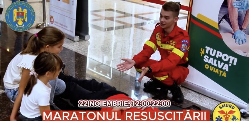 Maratonul Resuscitării revine la Timișoara
