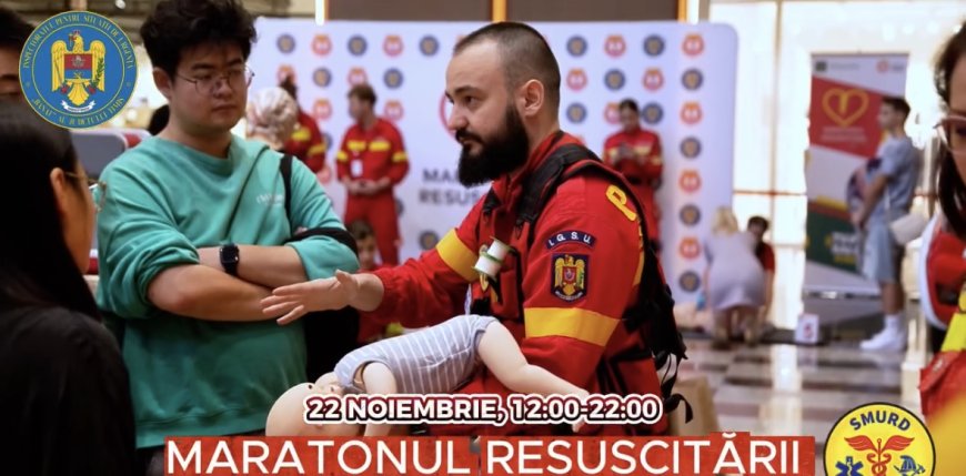 Maratonul Resuscitării revine la Timișoara