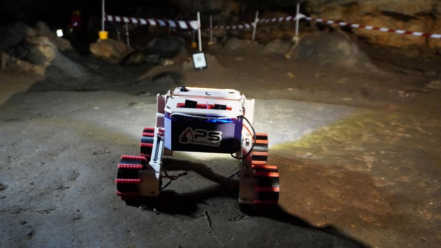 ROBOȚI ÎN PEȘTERA ROMÂNEȘTI