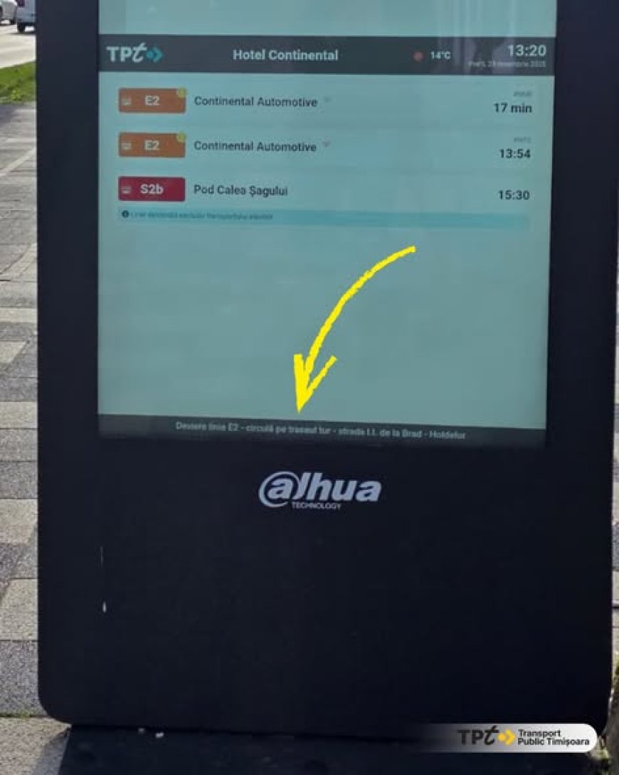 MODIFICĂRILE STPT, DISPONIBILE PE GOOGLE MAPS