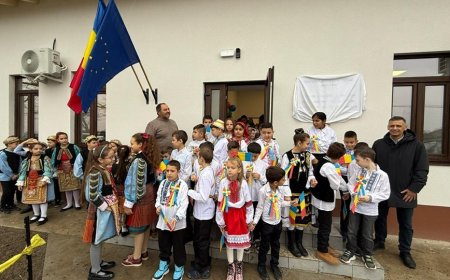 Căminul Cultural din Cheglevici, inaugurat în zi de sărbătoare