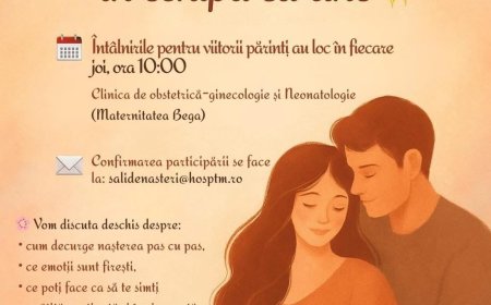 Întâlnire de suport pentru viitoarele mămici la Maternitatea Bega