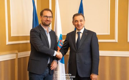 VIZITĂ OFICIALĂ A AMBASADORULUI AZERBAIDJANULUI LA TIMIȘOARA