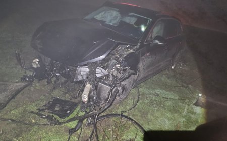 ACCIDENT PE DN 69: ȘOFER RĂNIT