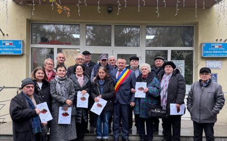 SENIORII DIN SÂNMIHAIU ROMÂN AU FOST PREMIAȚI