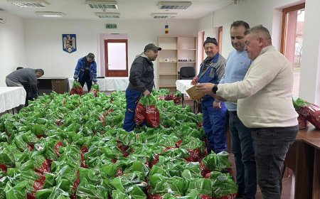 AJUTOARELE LUI MOȘ CRĂCIUN AU AJUNS LA SATCHINEZ