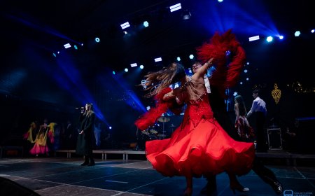 ZÂMBETE, DANS ȘI MUZICĂ LA TÂRGUL DE CRĂCIUN DIN TIMIȘOARA