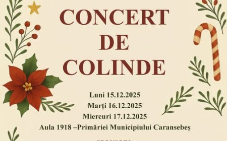 CONCERT TRADIȚIONAL DE COLINDE LA CARANSEBEȘ