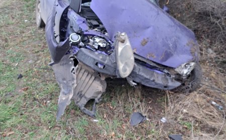 Tânără de 25 de ani, rănită într-un accident pe DN 6