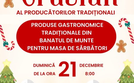 Târg de Crăciun al Producătorilor Tradiționali la Băile Herculane