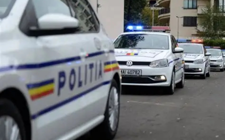 CARAMBOL ÎNTR-O INTERSECȚIE DIN TIMIȘOARA