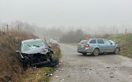 ACCIDENT PE UN DRUM DIN TIMIȘ