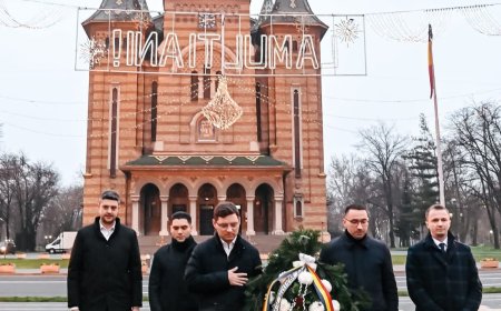 GEST SIMBOLIC PENTRU EROII REVOLUȚIEI