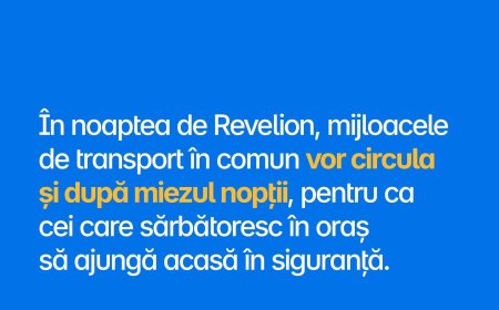 Revelion 2026 la Timișoara: spectacole și transport prelungit