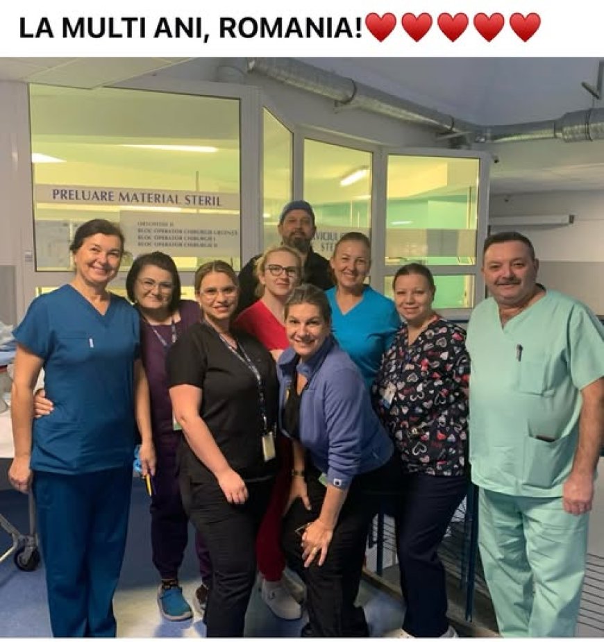 MEDICII, LA DATORIE DE ZIUA ROMÂNIEI