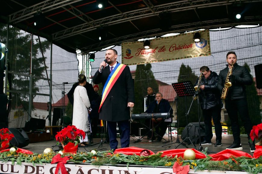 Târgul de Crăciun de la Giroc și-a deschis porțile astăzi: spectacole zilnice și artiști renumiți între 1 și 20 decembrie 2025