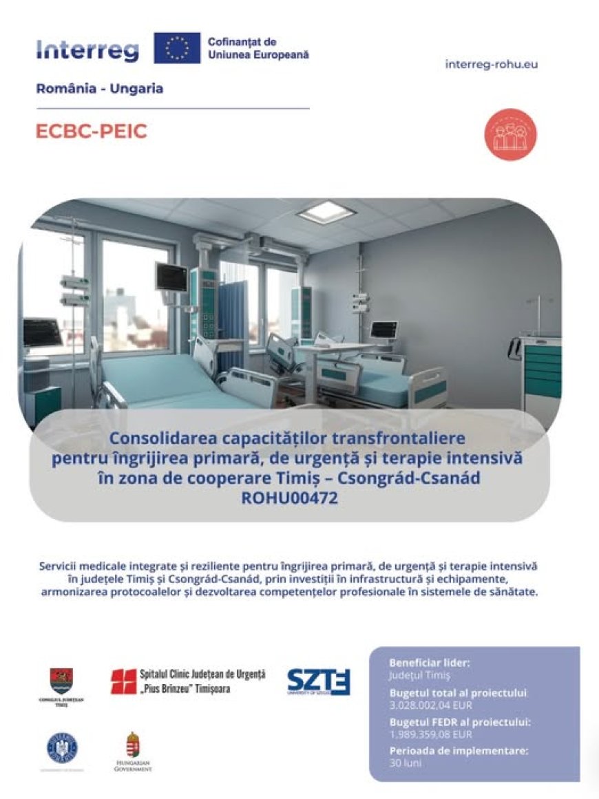 PROIECT TRANSFRONTALIER ÎNTRE ROMÂNIA ȘI UNGARIA