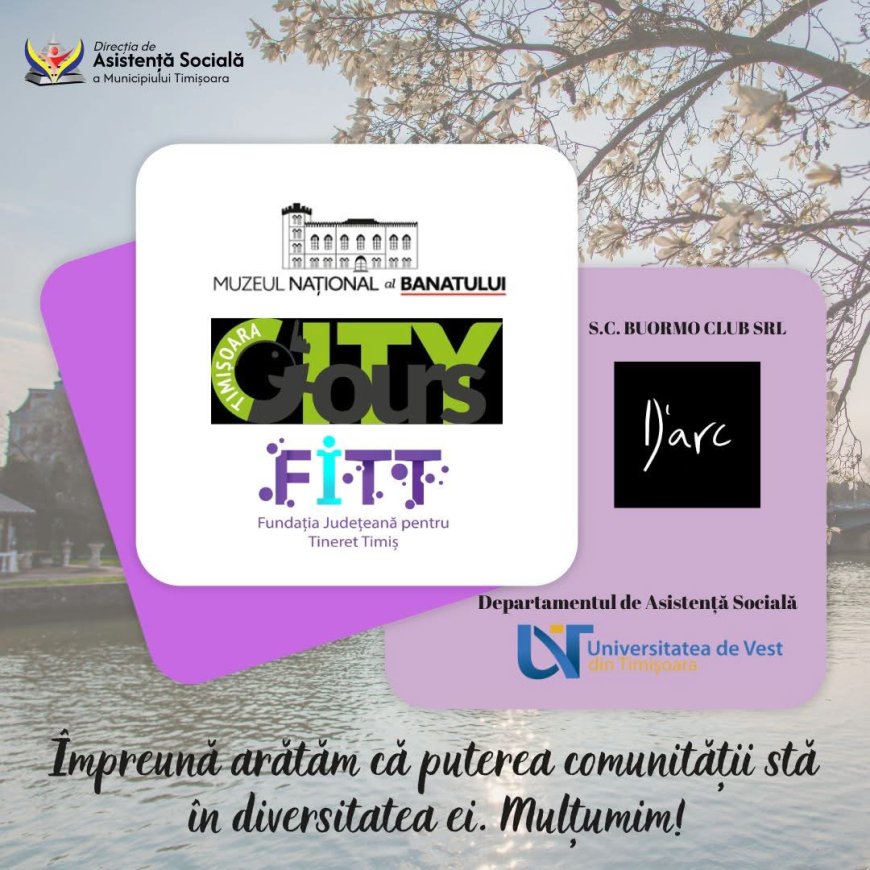 Timișoara marchează Ziua Internațională a Persoanelor cu Dizabilități alături de întreaga comunitate