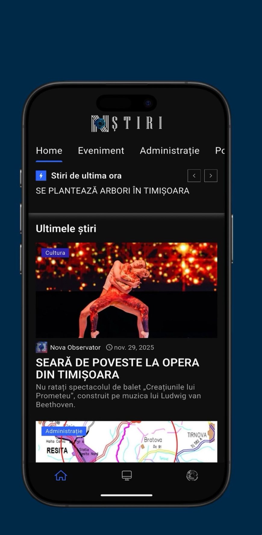 Aplicația NȘtiri — tot ce trebuie să știi!
