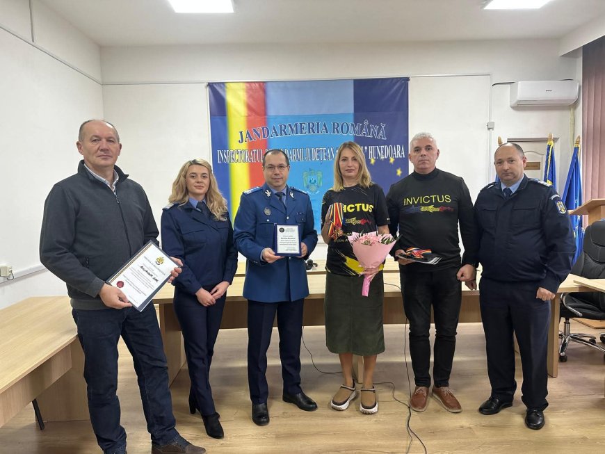PERFORMANȚA JANDARMILOR, PREMIATĂ