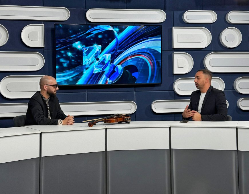 VIOLONISTUL DAVID NEAMȚU VINE LA NOVA STAR CU ANDREI BRÎNAȘI