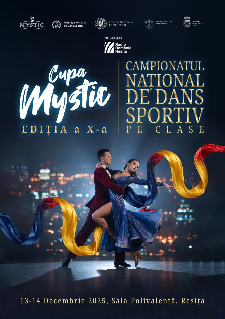 CAMPIONATUL NAȚIONAL DE DANS SPORTIV LA REȘIȚA