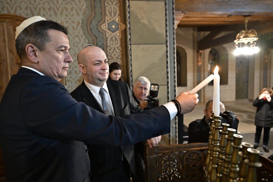 GRINDEANU, ALĂTURI DE COMUNITATEA EVREIASCĂ DIN TIMIȘOARA