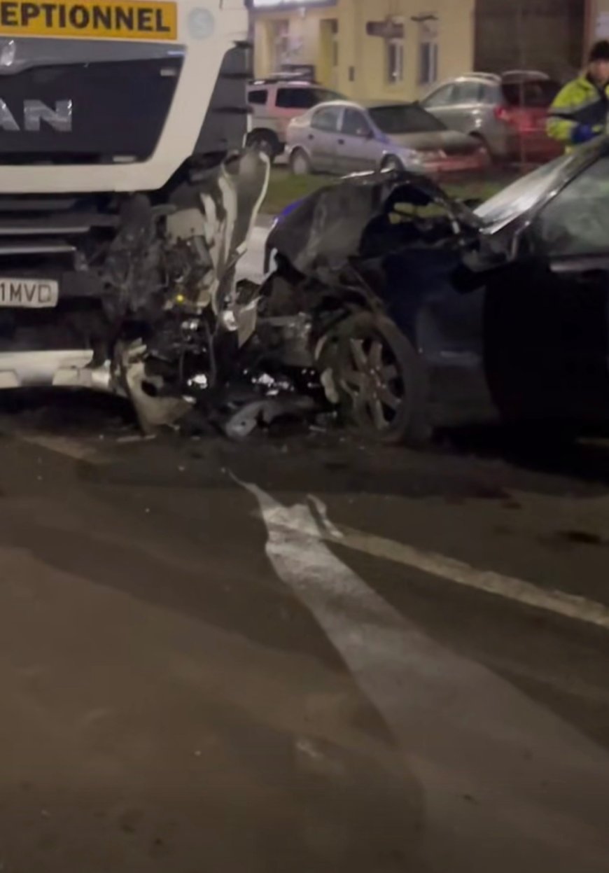ACCIDENT ÎNFIORĂTOR LA SĂCĂLAZ