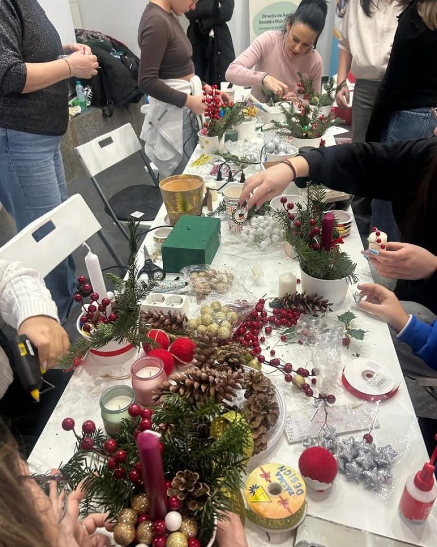 MAGIA CRĂCIUNULUI, ADUSĂ MAI APROAPE DE COMUNITATE, ÎN PIAȚA VICTORIEI