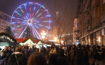 Târgul de Crăciun din Timișoara a avut peste 1,7 milioane de vizitatori