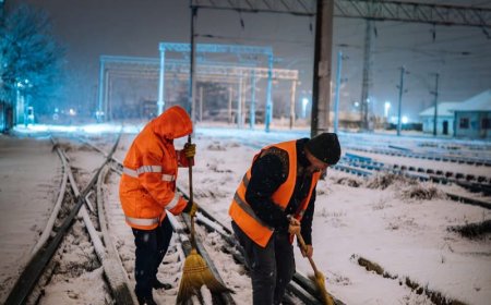 INTERVENȚII CFR ÎN VESTUL ȚĂRII, PE FONDUL AVERTIZĂRILOR METEO