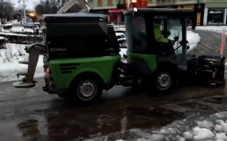 VIDEO | Peste 50 de tone de material antiderapant în Timișoara