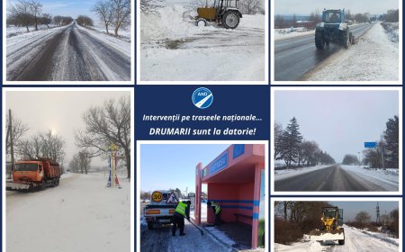 Drumarii mențin siguranța pe traseele naționale