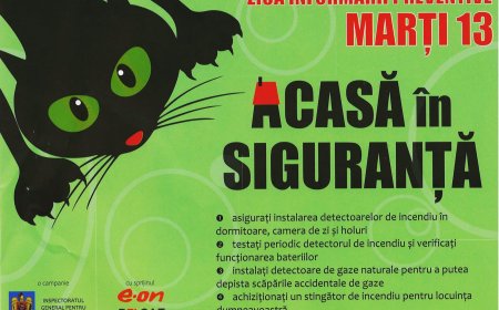 Marți 13 – Ziua Informării Preventive