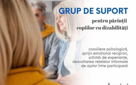SUPORT PENTRU PĂRINȚII COPIILOR CU DIZABILITĂȚI