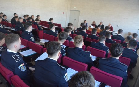 O NOUĂ PROMOȚIE DE AGENȚI DE POLIȚIE, ÎNCADRATĂ LA I.P.J TIMIŞ