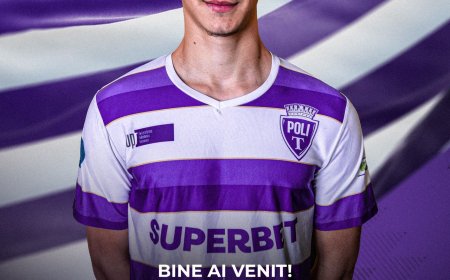 POLITEHNICA TIMIȘOARA ÎI UREAZĂ BUN VENIT LUI RAUL AILENEI
