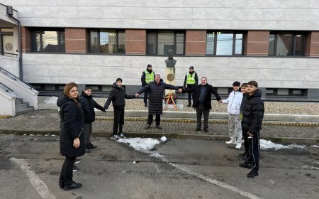 Mica Unire, comemorată de elevi la I.P.J. Arad