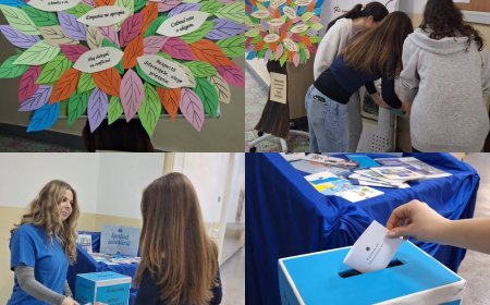 ZIUA NONVIOLENȚEI, MARCATĂ LA COLEGIUL NAȚIONAL PEDAGOGIC "CARMEN SYLVA"
