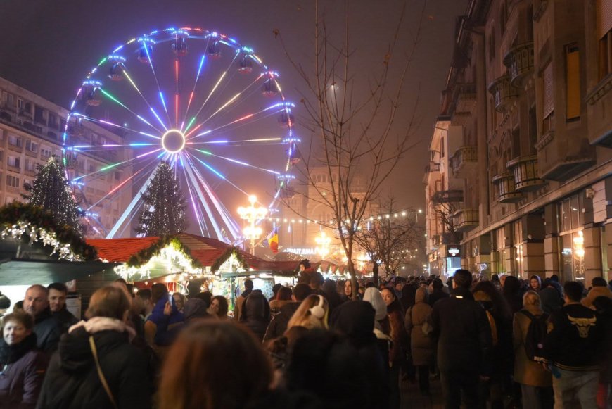 Târgul de Crăciun din Timișoara a avut peste 1,7 milioane de vizitatori