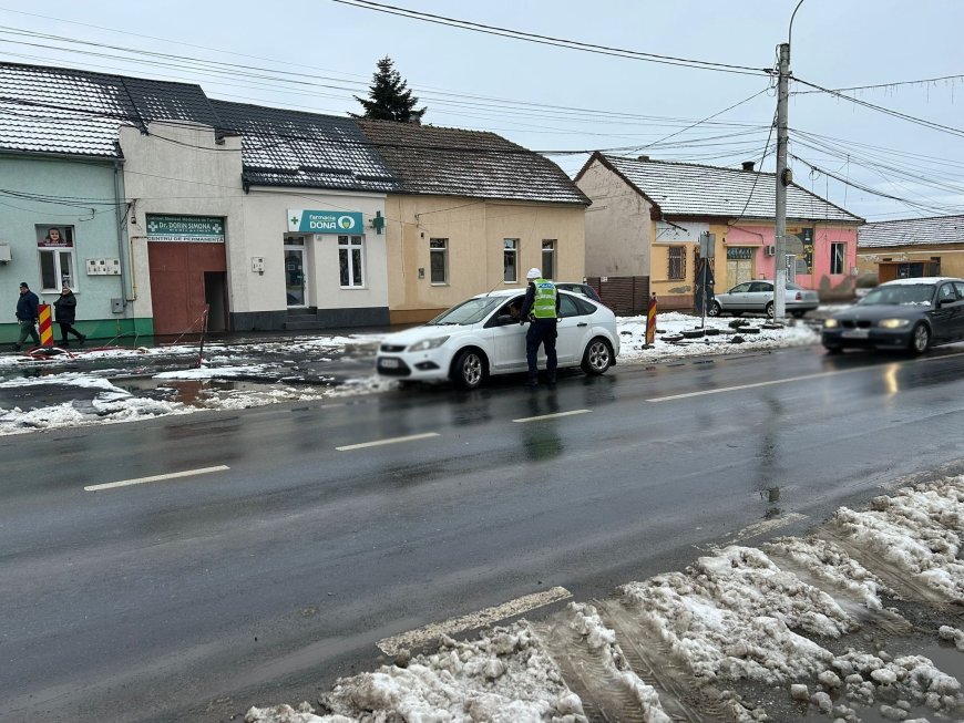 COD GALBEN ÎN TIMIȘ: POLIȚIA, ÎN TEREN PENTRU SIGURANȚA TRAFICULUI RUTIER