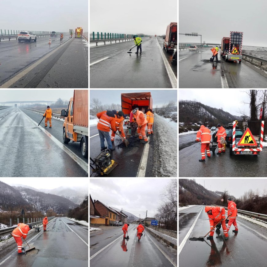 INTERVENȚII PE A1 ȘI PE DRUMURILE NAȚIONALE